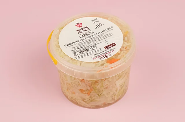 Капуста маринованная с морковью