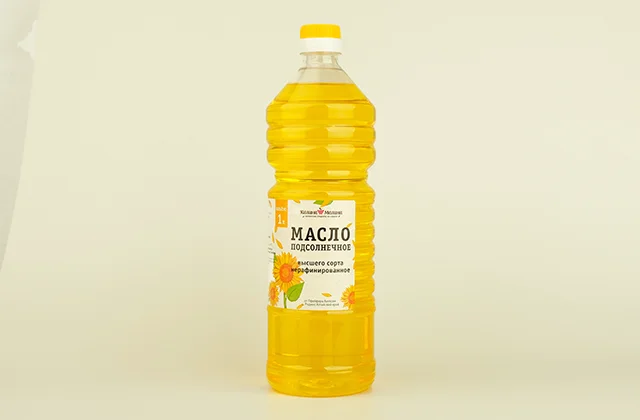 Масло подсолнечное нерафинированное
