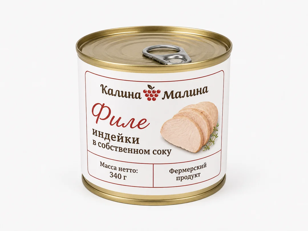 Филе индейки в собственном соку