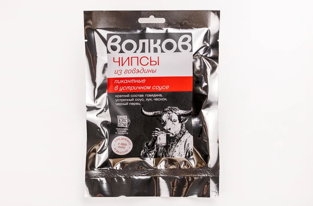 Чипсы из говядины с устричным соусом