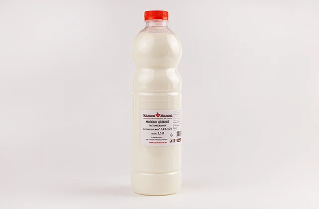 Молоко цельное 3,6-4,2%