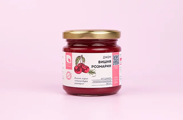 Джем вишня розмарин