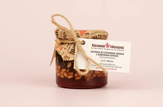 Варенье из сосновой шишки с кедровым орехом